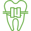 tooth-with-braces